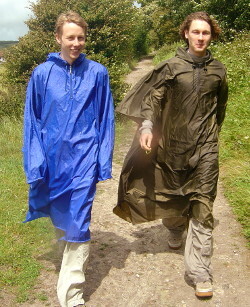 poncho hiking cape walk